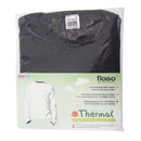 Charcoal - Side - FLOSO Unisex Childrens-Kids Thermal Underwear Long Sleeve T-Shirt-Top