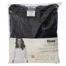 Black - Back - FLOSO Ladies-Womens Thermal Underwear Long Sleeve T-Shirt-Top (Standard Range)
