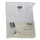 White - Back - FLOSO Ladies-Womens Thermal Underwear Short Sleeve T-Shirt-Top (Standard Range)