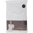 White - Side - FLOSO Ladies-Womens Thermal Underwear Short Sleeve T-Shirt (Viscose Premium Range)