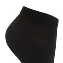 Black - Back - Floso Womens-Ladies Trainer Socks (Pack Of 5)